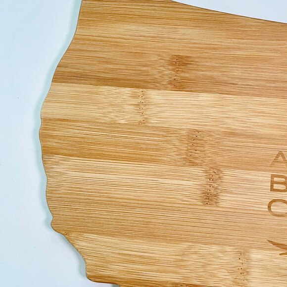 USA Bamboo Cutting Charcuterie Board Set w Cheese Knife Tool Gift Set Brand New - Picture 7 of 12